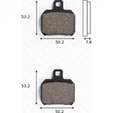Disc brake pads MCB700EC