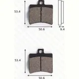 Disc brake pads MCB 710 SRM Disc brake pads MCB 710 SRM
