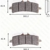 Scheibenbremsbeläge MCB 792 SCR racing ohne ABE Scheibenbremsbeläge MCB 792 SCR racing ohne ABE