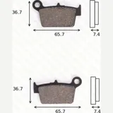Disc brake padsMCB 820 for: Beta Urban/RR/Alp