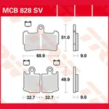 Disc brake padsMCB 828 SV