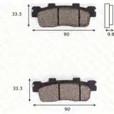 Disc brake padsMCB830 Disc brake padsMCB830