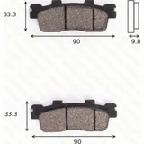 Disc brake pads MCB830SRM