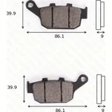 disc brake pads MCB 841