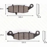 Disc brake padsMCB 843