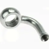 Fitting 11.2 mm, 90° angled, aluminium