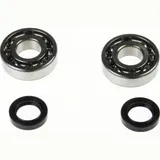 crankshaft bearings with oil seals heavy duty left and right incl. oil seals for Peugeot horiz.