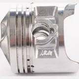 Original piston 57,50 with rings, without clips and pin (0,5mm bigger diameter)