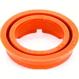 Shaft seal, NBR, with dust lip