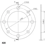 Edge-Disc Supersprox 420/37Z rot ACD21437RED