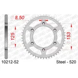 Stahl-Kettenrad AFAM 520 - 52Z Silber 1021252