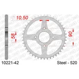 Stahl-Kettenrad AFAM 520 - 40Z Silber 1021540