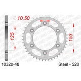 Stahl-Kettenrad AFAM 520 - 38Z Silber 1031638