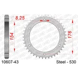 Stahl-Kettenrad AFAM 530 - 40Z Silber 1060540