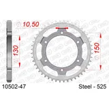 Steel Chain Wheel - Rear Sprocket AFAM 520 - 42t SILVER 1050142