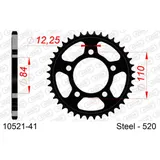 Stahl-Kettenrad AFAM 530 - 41Z Silber 1050841