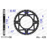 Alu-Kettenrad AFAM 420 - 50Z Silber 11104N50 Alu-Kettenrad AFAM 420 - 50Z Silber 11104N50