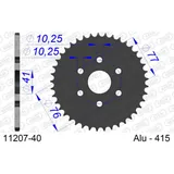 Alu-Kettenrad AFAM 428 - 50Z Silber 1111150