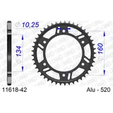 Alu-Kettenrad AFAM 525 - 44Z Gun Metal 1161344