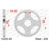 Stahl-Kettenrad AFAM 420 - 37Z Silber 1210137