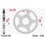 Stahl-Kettenrad AFAM 420 - 47Z Silber 1211247