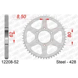 Steel Chain Wheel - Rear Sprocket AFAM 428 - 39t SILVER 1220139