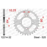 Stahl-Kettenrad AFAM 428 - 46Z Silber 1220246