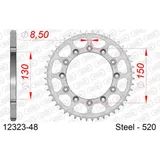 Stahl-Kettenrad AFAM 520 - 46Z Silber 1230546
