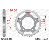 Stahl-Kettenrad AFAM 520 - 48Z Silber 1250848 Stahl-Kettenrad AFAM 520 - 48Z Silber 1250848