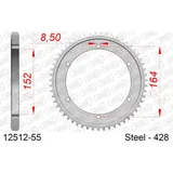 Steel Chain Wheel - Rear Sprocket AFAM 530 - 42t SILVER 1250142