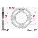 Stahl-Kettenrad AFAM 520 - 38Z Silber 1240738