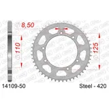 Alu-Kettenrad AFAM 525 - 43Z Gun Metal 1381543