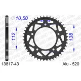 Alu-Kettenrad AFAM 530 - 46Z Gun Metal 1381346 Alu-Kettenrad AFAM 530 - 46Z Gun Metal 1381346