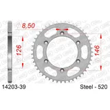 Stahl-Kettenrad AFAM 420 - 51Z Silber 1410051