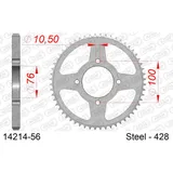 Stahl-Kettenrad AFAM 520 - 48Z Silber 1420348