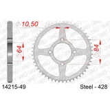 Stahl-Kettenrad AFAM 520 - 49Z Silber 1420349