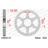 Steel Chain Wheel - Rear Sprocket AFAM 520 - 48t SILVER 1440148