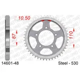 Stahl-Kettenrad AFAM 520 - 46Z Schwarz 1440546