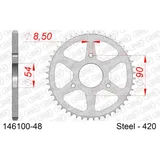 Stahl-Kettenrad AFAM 520 - 48Z Silber 1450148