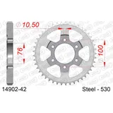 Stahl-Kettenrad AFAM 525 - 43Z Silber 1450643
