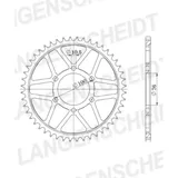 Stahl-Kettenrad Supersprox 532/52Z schwarz Stahl-Kettenrad Supersprox 532/52Z schwarz