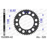 Alu-Kettenrad AFAM 428 - 51Z Silber 15104N51