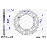Alu-Kettenrad AFAM 520 - 51Z Gun Metal 15203+51