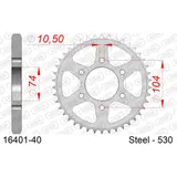 Alu Chain Wheel - Rear Sprocket AFAM 520 - 45t Gun Metal 1560545