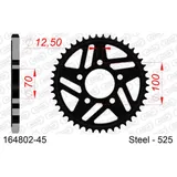 Stahl-Kettenrad AFAM 520 - 44Z Silber 1630244