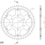 Stealth-Rear Sprocket / Chain Wheel Supersprox 530/50t black Stealth-Rear Sprocket / Chain Wheel Supersprox 530/50t black