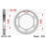 Stahl-Kettenrad AFAM 520 - 45Z Schwarz 1660645