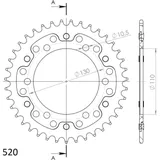 Stealth-Kettenrad Supersprox 520/37Z silber Stealth-Kettenrad Supersprox 520/37Z silber