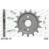 Alu-Kettenrad AFAM 520 - 47Z Gun Metal 1760647
