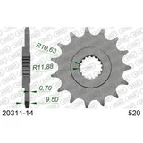 Front Sprocket AFAM 520 - 13t 20210+13 20208DN13